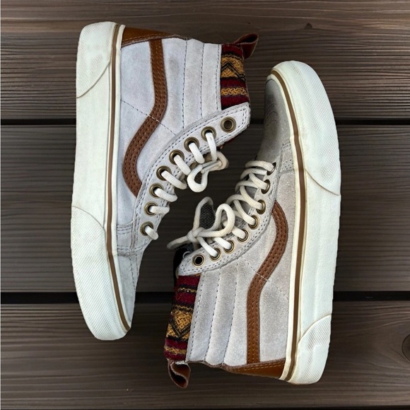 Vans Sk8-Hi MTE 3M Scotchgard Gray Suede Sneakers 721454 Men’s 4 / Women’s 5.5 - Picture 1 of 13